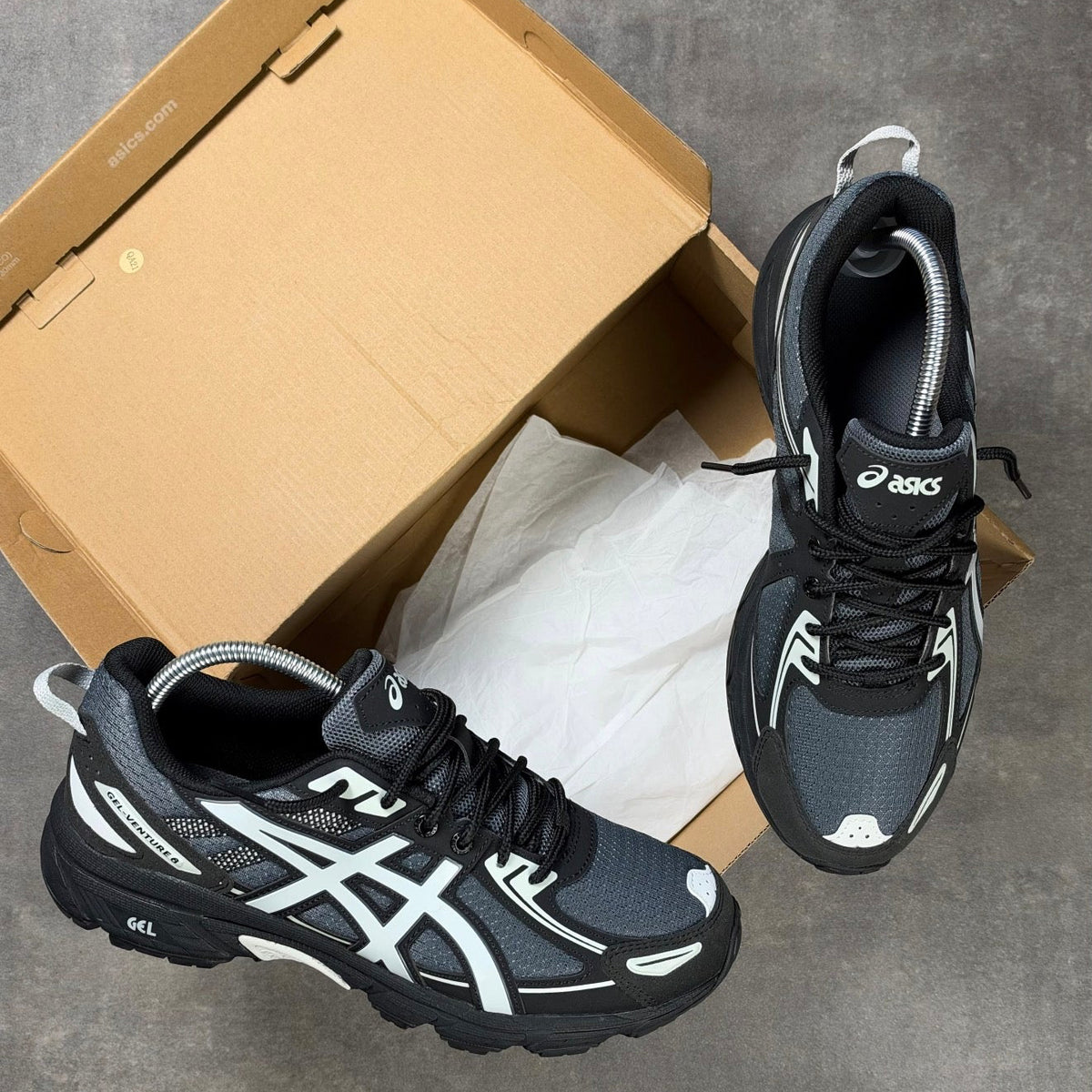 Asics Gel Venture 6 White Black