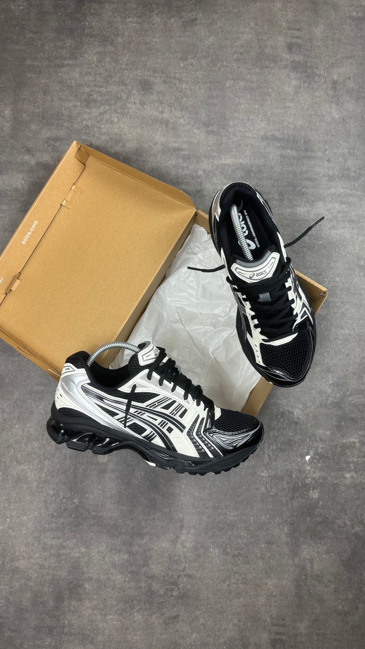 Asics Kayano 14 Black Cream