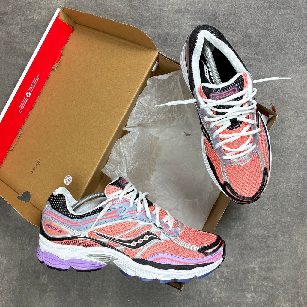 Saucony Pro Grid Omni 9 Pink Purple