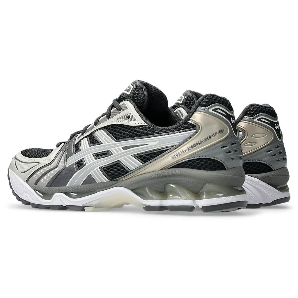 Asics Kayano 14's Obsidian Cement Grey