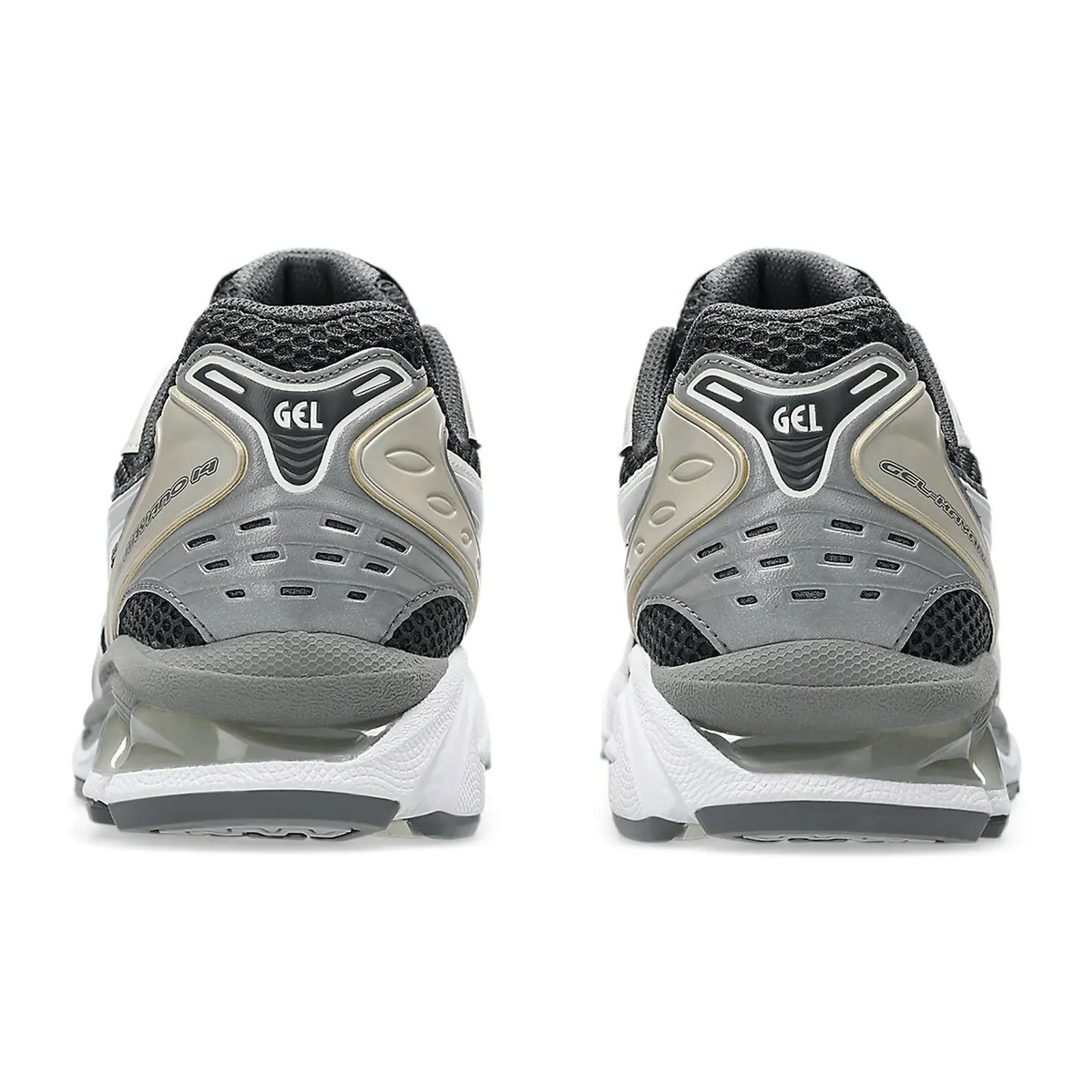 Asics Kayano 14's Obsidian Cement Grey