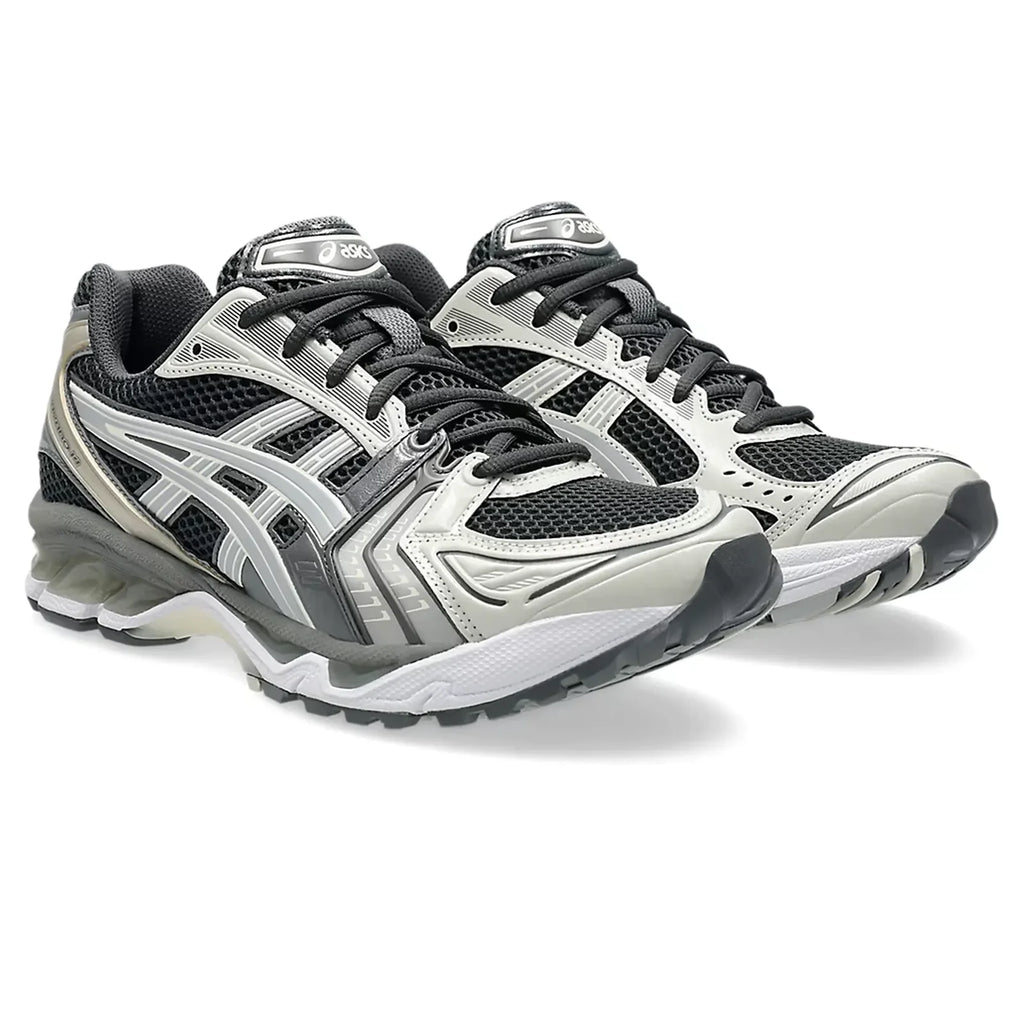 Asics Kayano 14's Obsidian Cement Grey