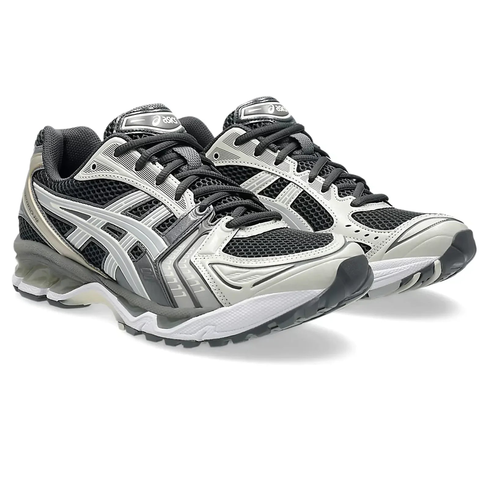 Asics Kayano 14's Obsidian Cement Grey