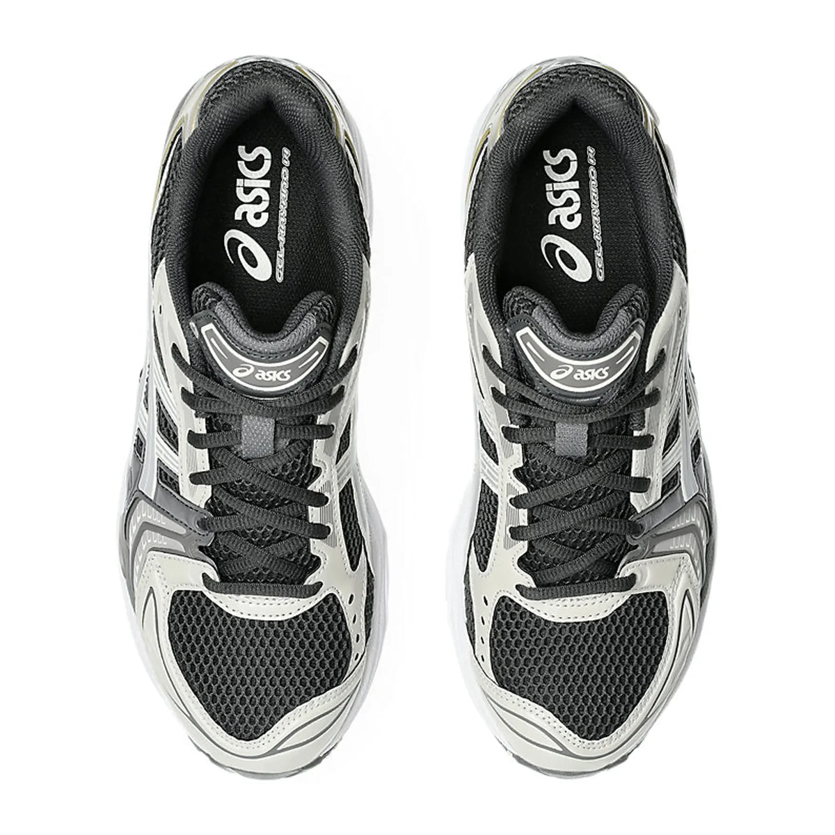 Asics Kayano 14's Obsidian Cement Grey