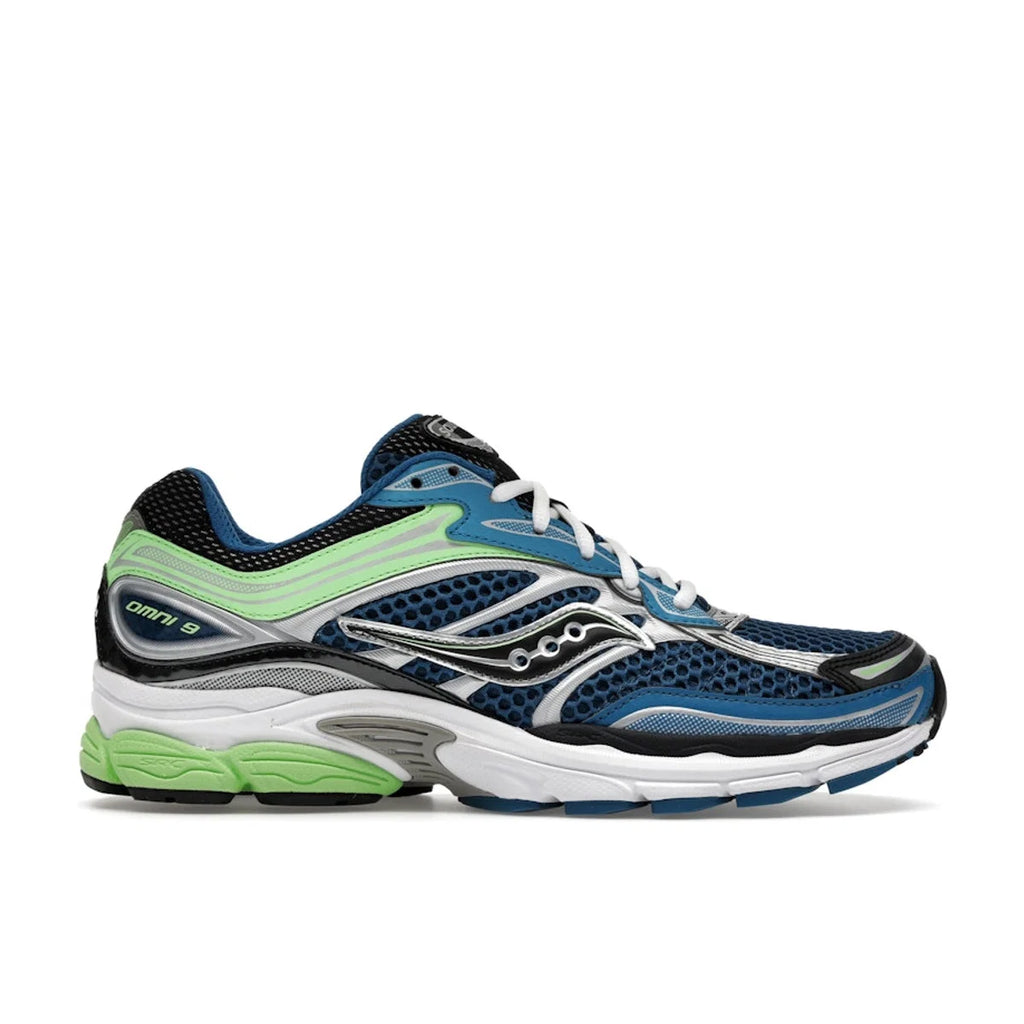 Saucony Pro Grid Omni 9 Blue Lime