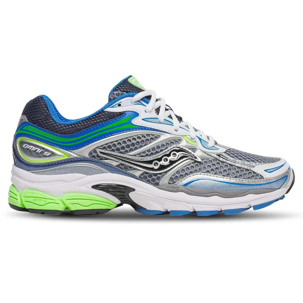 Saucony ProGrid Omni 9 Grey Slime Blue