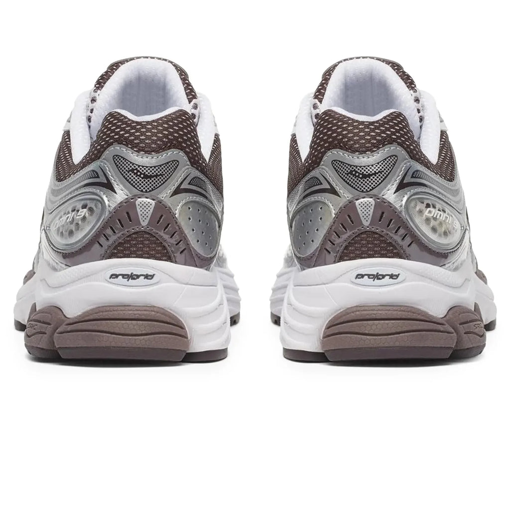 Saucony Pro Grid Omni 9 White Brown