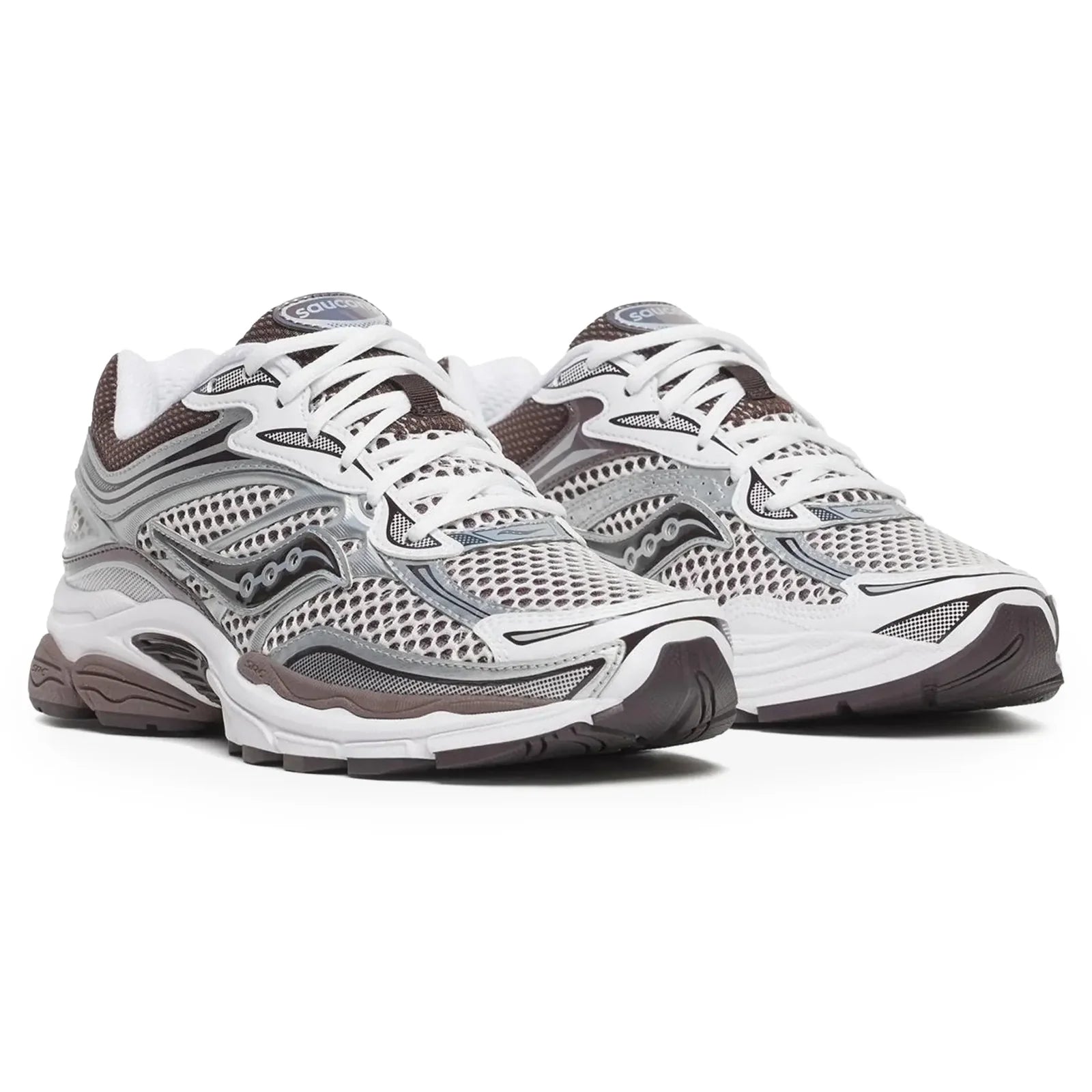 Saucony Pro Grid Omni 9 White Brown
