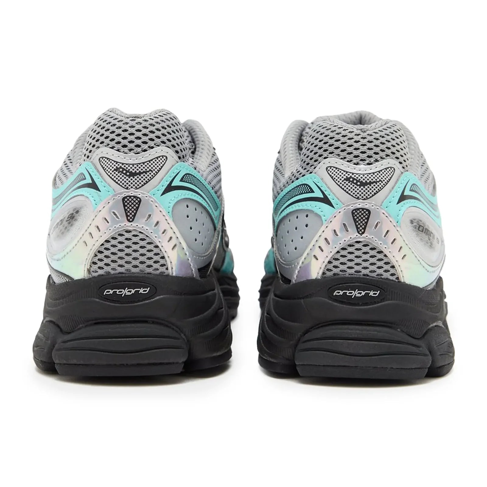 Saucony Pro Grid Omni 9 Grey Turquoise