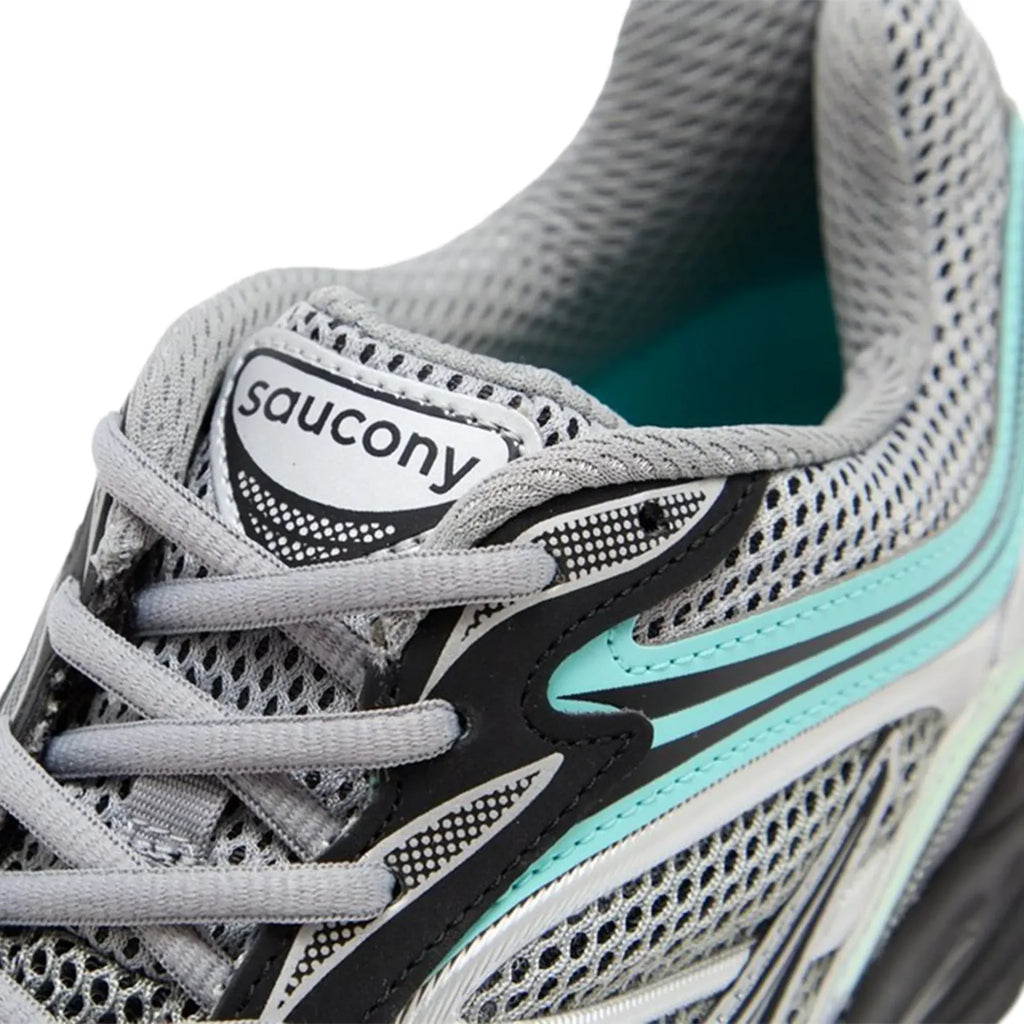 Saucony Pro Grid Omni 9 Grey Turquoise