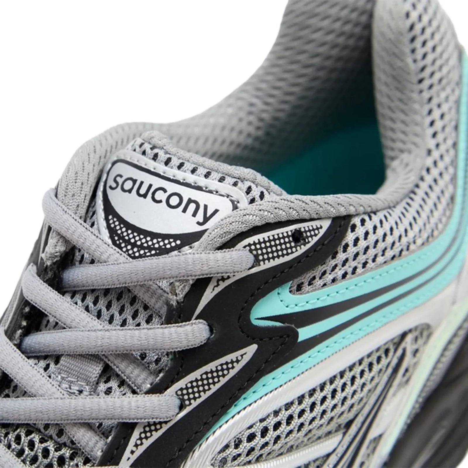 Saucony Pro Grid Omni 9 Grey Turquoise